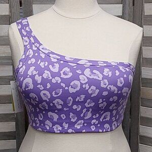 Light Support Brushed Sculpt Leopard Sports Bra | All in Motion | XXL